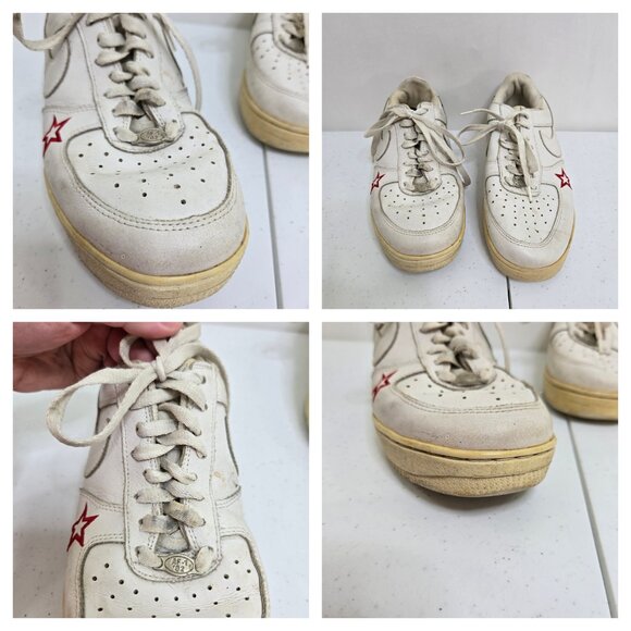 NBA × Nike Air Force 1 Low top Allstar 10 2004 White Sneakers Blue Red 72 83 main image 7
